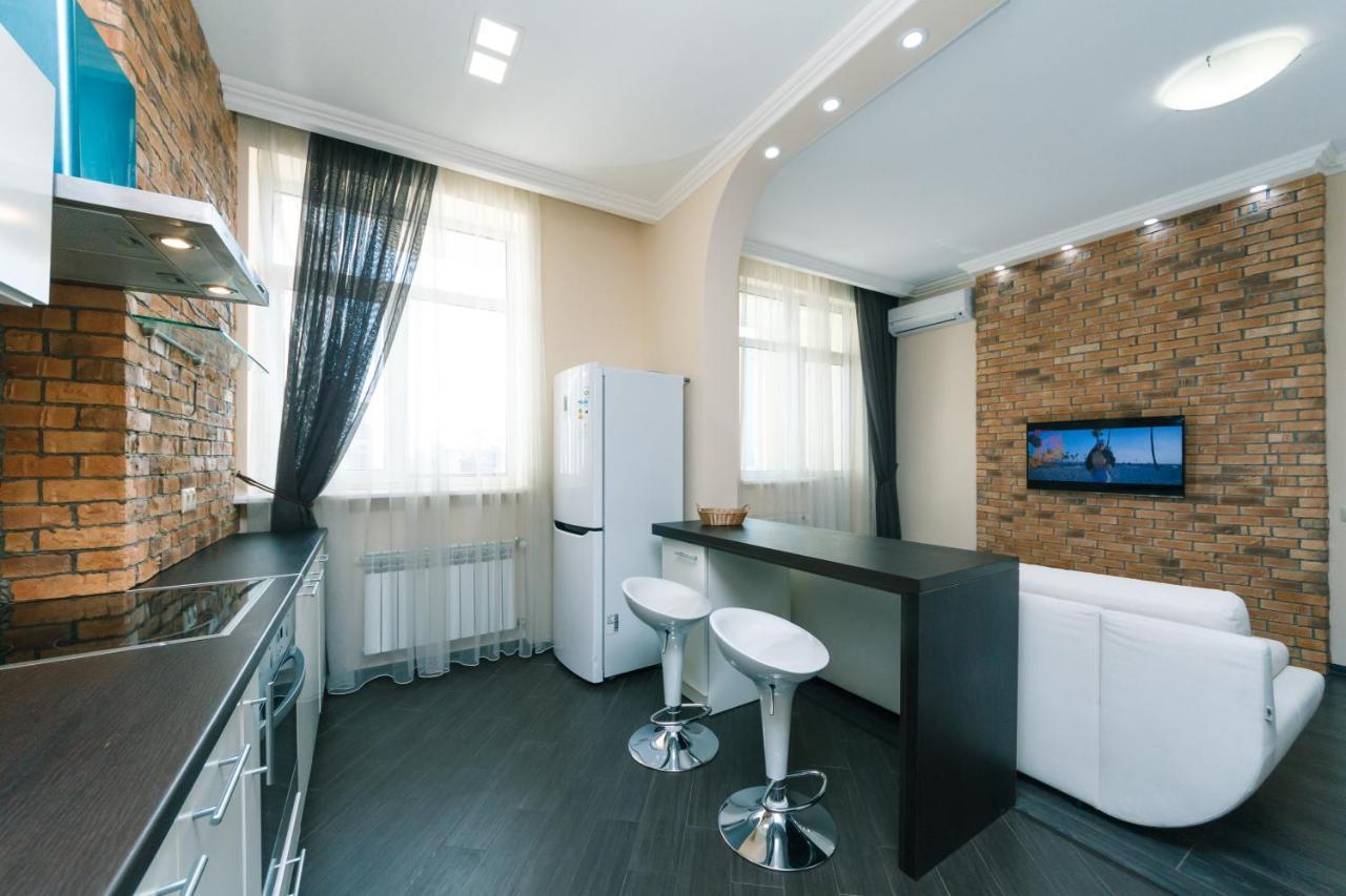 Apartmán 1К Люкс На Жилянская 118 Kyjev Exteriér fotografie