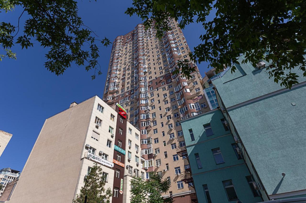 Apartmán 1К Люкс На Жилянская 118 Kyjev Exteriér fotografie